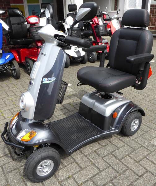 KYMCO Elektro 4-Rad-Scooter POEL ForU 12 km/h Graphit